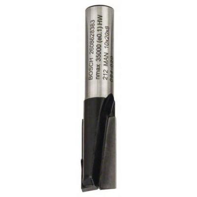 BOSCH  Accessories 2 608 628 383 Gris Fraise 8 mm 10 x 20 x 51 mm
