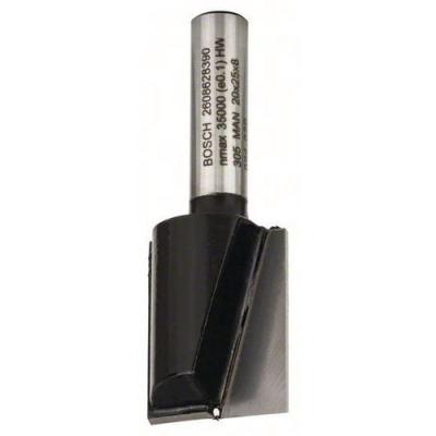 Fraise &agrave; rainurer 8 mm, D1 20 mm, l 25 mm, g 56 mm Bosch 2608628390