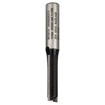 BOSCH Fraises &agrave; rainurer droit 8 mm, D1 8 mm, L 25,4 mm, G 56 mm 1pc