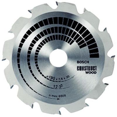 BOSCH Lame coupe rapide et grossi&egrave;re  160 mm bois et aluminium