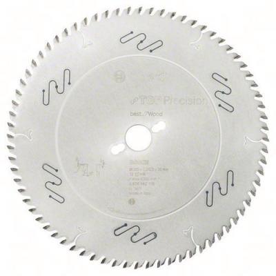 BOSCH  - Lame de scie circulaire Top Precision Best for Wood 300 x 30 x 3,2 mm, 72 - 2608642116