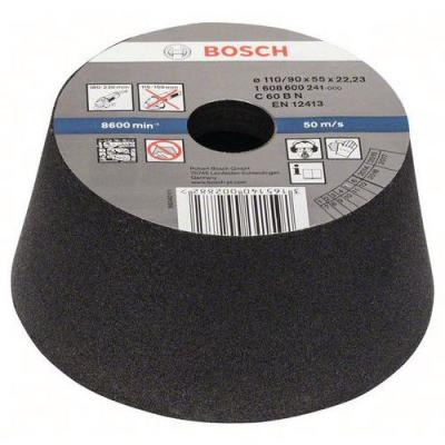 BOSCH  - 1608600241 Meule boisseau conique &ndash; Pierre/b&eacute;ton
