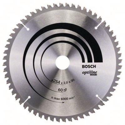 BOSCH  1 Optiline Wood Pour Scies &Agrave; Onglets Et Radiales