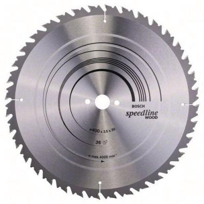 BOSCH  Lame pour Scie Circulaire Speedline Wood - &Oslash; 400 mm