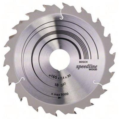 BOSCH  Accessories 2608640789 Lame, Gris, 165 x 30 x 2,2/1,6 mm , 18