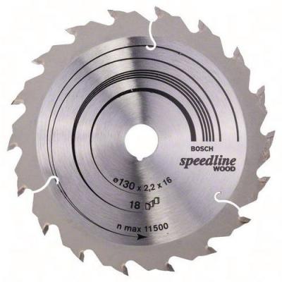 BOSCH  - 2608640775 Lame de scie circulaire Speedline Wood
