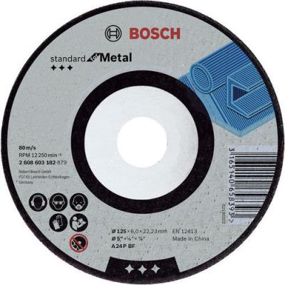 BOSCH  2608603181&nbsp;Disques De Polissage En M&eacute;tal Avec Centre Abattus