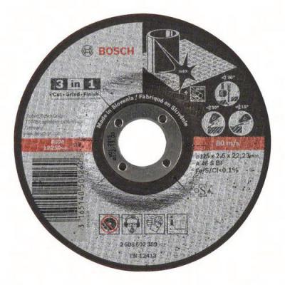BOSCH Disque &agrave; tron&ccedil;onner  125 x 2,5 mm 2608602389