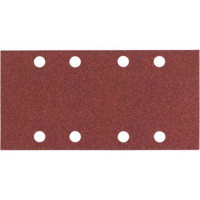 BOSCH  Velcro 10 X Papier Abrasif 93 X 185 Mm Bois Rouge Grain 80