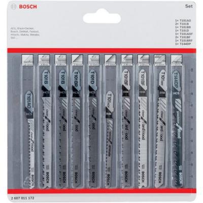  Bosch blister kit stb clean 10 lames de scie sauteuse DFX-598397