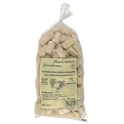 BOUCHONNERIE JOCONDI  Bouchon cylindrique en li&egrave;ge colmat&eacute; - 38x24 mm