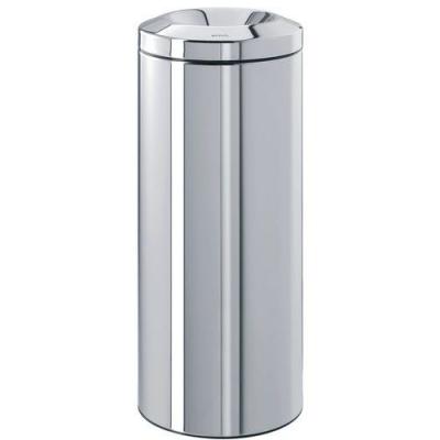 BRABANTIA  287527 Corbeille Pare-Flamme 30 L Brilliant Inox