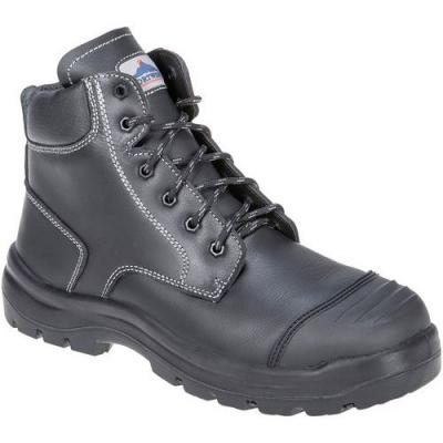 PORTWEST  Brodequin Clyde S3 HRO CI HI FO, Couleur: Noir, Taille: 47, FD10BKR47