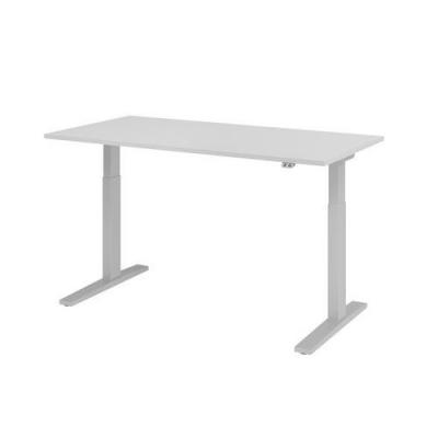 HAMMERBACHER Bureau &Eacute;lectrique S&eacute;rie Xmka 160cm Gris/alu