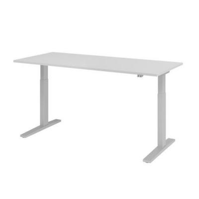 HAMMERBACHER Bureau &Eacute;lectrique S&eacute;rie Xmka 180cm Gris/alu
