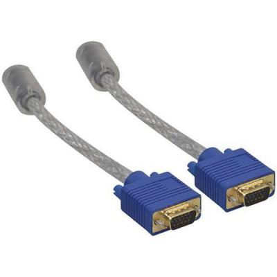 MCAD Connectique Audio/Vid&eacute;o - GENERIQUE - Cable SVGA Transparent HD - 2m