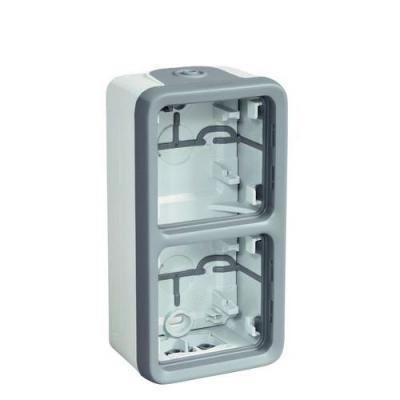 LEGRAND  Boitier &agrave; embouts plexo 2 postes verticaux ip55  069661