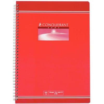 CONQUERANT Cahier 60-402 17x22 100 Pages 70 Gramme Q5/5  7