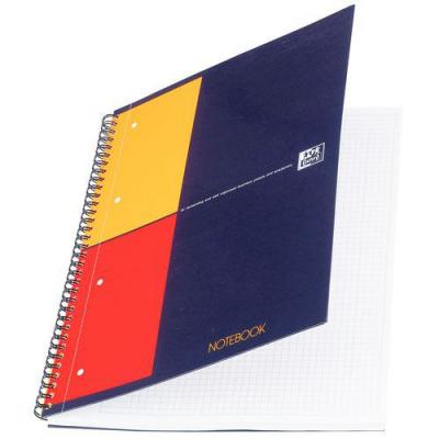 OXFORD Spiraalblok  International Lot de 5 carnets A4+ ruit 5 mm