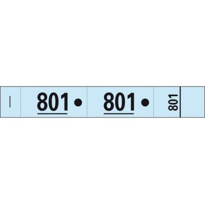 EXACOMPTA Carnet de 50 tickets vestiaires - 96602E -  - Bleu