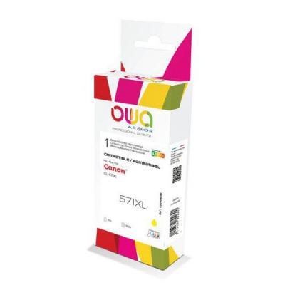 OWA Cartouche Compatible Canon Cli-571 Xl Yellow - 