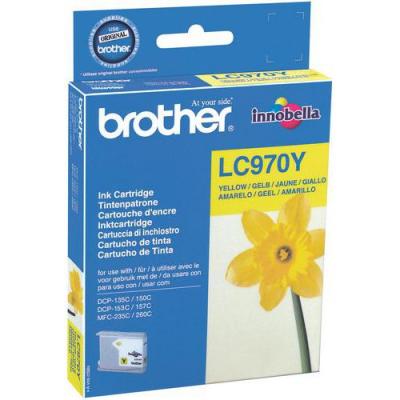 BROTHER  LC-970 YELLOW INK BLISTER-