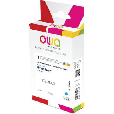 OWA  Cartouche d'encre remanufactur&eacute;e compatible BROTHER LC1240 - Cyan