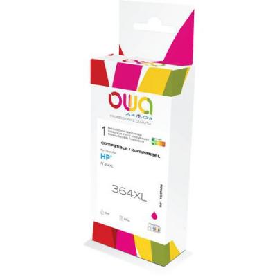 OWA  Cartouche d'encre remanufactur&eacute;e compatible HP 364XL CB324EE - Magenta