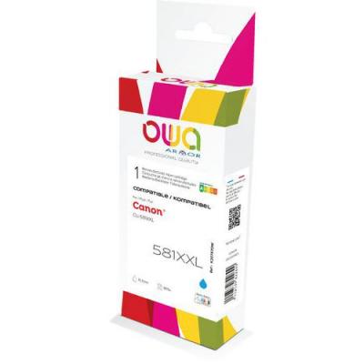 OWA Cartouche Remanufactur&eacute;e Canon Cli-581 Xxl - Cyan