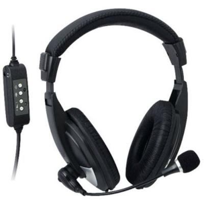 DACOMEX   Casque-micro AH760-U st&eacute;r&eacute;o USB