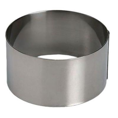 LACOR  68407 Cercle &agrave; Tarte Ronde 7,5X4 cm 18 / 10
