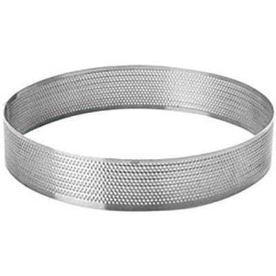 LACOR  68550 cercle rond perfor&eacute; acier inoxydable gris 20 cm