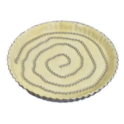 LACOR  CHA&Icirc;NE &Agrave; Billes INOX Fond DE Tarte 1.8MT