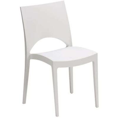 FLEXFURN Chaise June En Polypropyl&egrave;ne Coqcol.:blanc Ass. L:48 Cm
