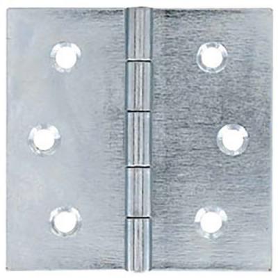 VYNEX Charni&egrave;re Carr&eacute;e Universelle En Acier De Taille 60x60mm
