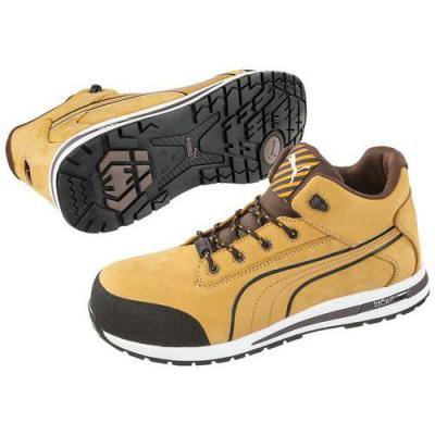 PUMA Chaussures de s&eacute;curit&eacute; Dash wheat mid S3 hro src - jaune 42
