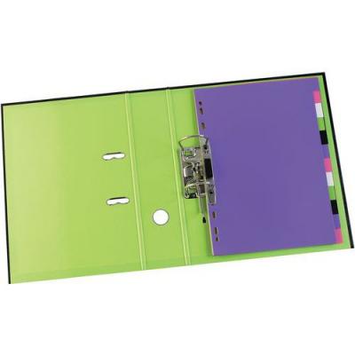 GENERIQUE Classeurs &agrave; levier Mycolour - dos 80 mm - Coloris noir - Lot de 10