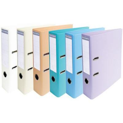 EXACOMPTA  Classeur Pvc A4 D70mm Premtouch Couleur Pastel Al&eacute;atoire