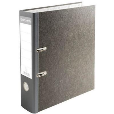 EXACOMPTA Classeur  &agrave; levier 32x29cm PVC Dos 50mm Noir