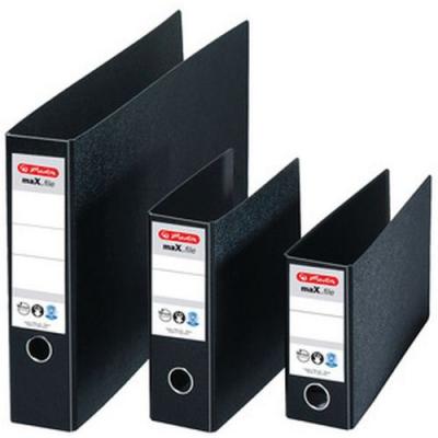 HERLITZ Classeur En Carton Rigide Max.file A5 Paysage Bleu Ange