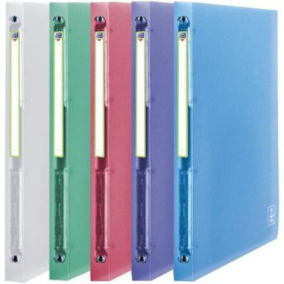 ELBA Classeur Oxford 2nd Life A4 D20 4 Annx Pp Translucide Ass.