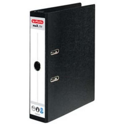 HERLITZ Classeur Suspendu Max.file Dos: 50 Mm Noir