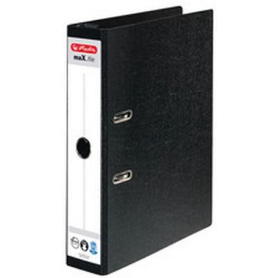 HERLITZ  10842284 Classeur &agrave;&nbsp; anneaux Noir