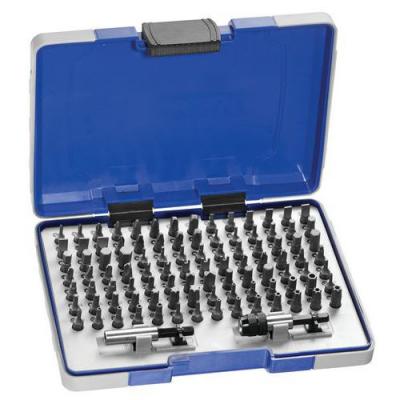 EXPERT  - Coffret d'embouts 1/4 + portes-embouts - 100 pi&egrave;ces - E131709