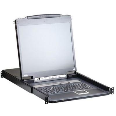 ATEN  CL5716iM console lcd 17 kvm IP 16 ports VGA/USB-PS2