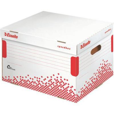 ESSELTE Conteneur  Speedbox Pour Classeurs &Agrave; Levier Blanc