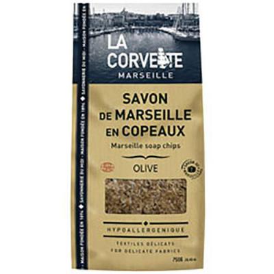 LA CORVETTE  Savon De Marseille En Copeaux Olive 750 G