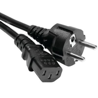 GENERIQUE Cordon d'alimentation PC CEE7 droit / C13 noir - 3,0 m