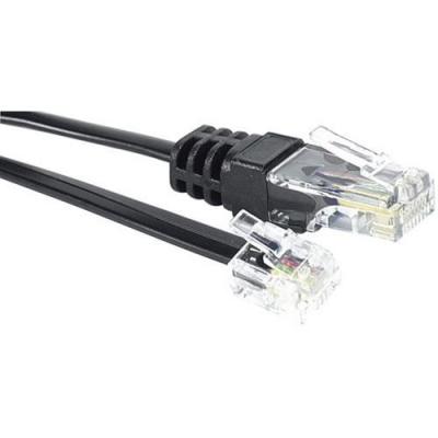 MCAD Dexlan Cordon de raccordement t&eacute;l&eacute;phonique RJ11/ RJ45 5 m