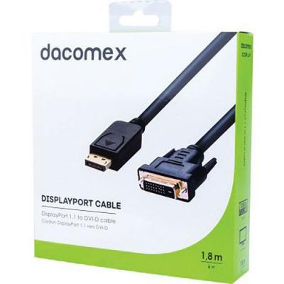 DACOMEX  Cordon DisplayPort 1.1 vers DVI-D - 1,8 m